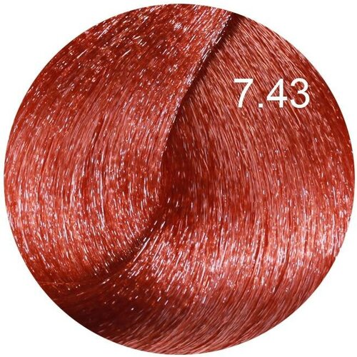 FarmaVita Life Color Plus Крем-краска для волос, 7.43 золотисто-медный блондин