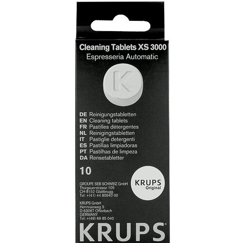 Таблетки Krups для очистки от кофейных масел XS3000 , 100 г