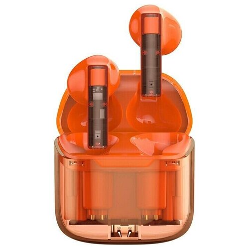 Новинка Беспроводные наушники в оранжевом цветеNEW 222500₽