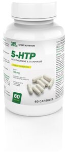 Фото XL 5-HTP with theanine and vitamin B6 (5-НТР с теанином и витамином В6), 60 капсул