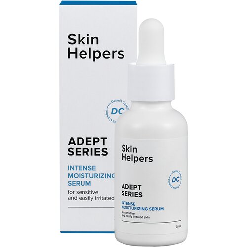 Skin Helpers ADEPT Интенсивно увлажняющая сыворотка - концентрат, 30 мл очищающий гель для умывания чувствительной кожи лица skin helpers adept 30 мл