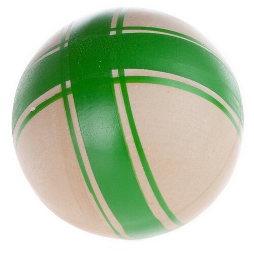 фото 7p-75 мяч резиновый эко, d 75 (ручное окр-ие) русский стиль