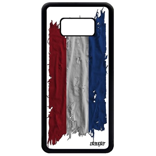 фото Чехол для смартфона galaxy s8, "флаг голландии на ткани" государственный страна utaupia