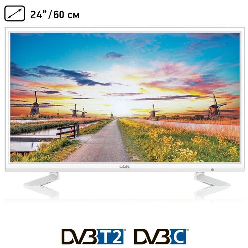 24 Телевизор BBK 24LEM-1088T2C LED белый 1029700₽