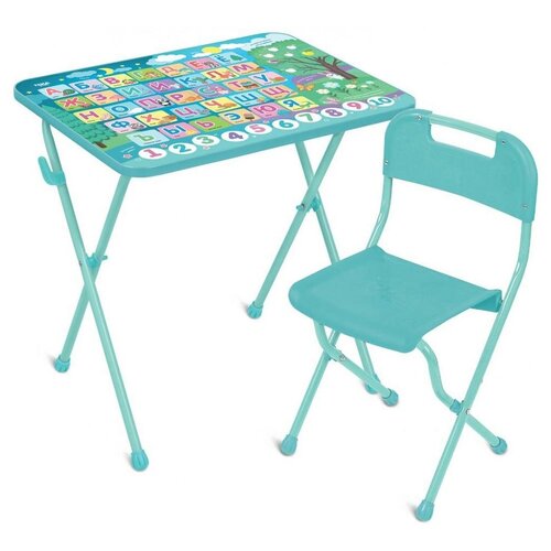 Комплект детской мебели со столом и стулом от 1,5 до 7 лет 