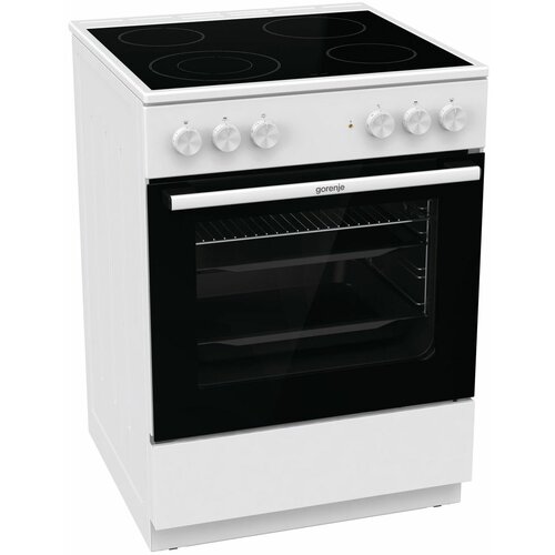 Электрическая плита (60 см) Gorenje GEC6A41WC электрическая плита 60 см gorenje ec6353xa