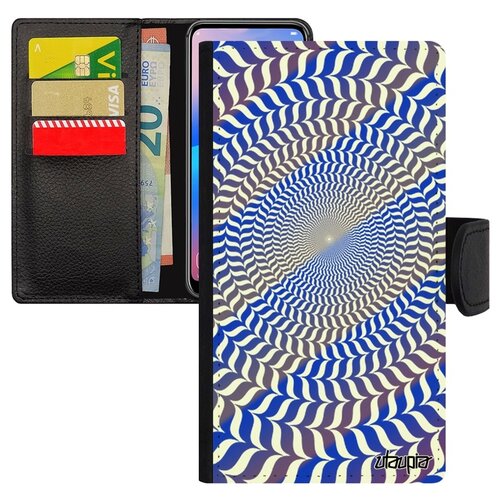 фото Чехол книжка на мобильный galaxy s7, "иллюзия круга" illusion круглый utaupia