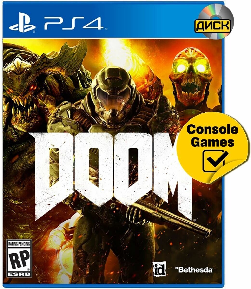 PS4 DOOM (английская версия)