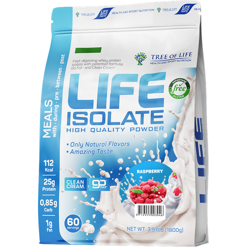 Tree of Life Life Isolate (Малина) (1800 грамм) Малина tree of life life isolate 1800 гр манго