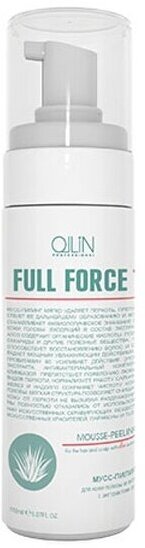 Мусс-пилинг для волос и кожи головы Ollin Professional OLLIN Full Force с экстрактом алоэ, 160 мл