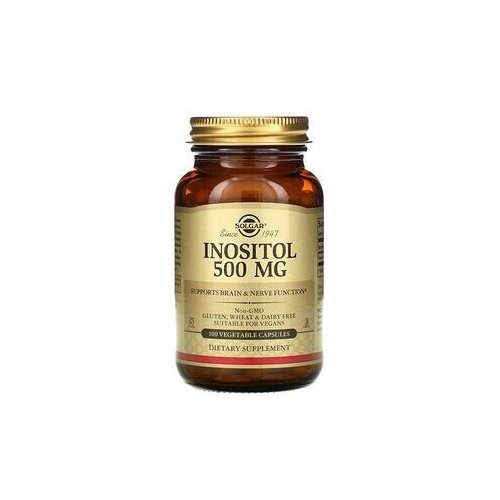 Solgar Inositol 500 mg 100 вегетарианских капсул