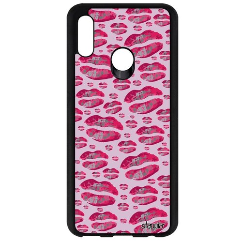 фото Чехол на мобильный huawei p smart 2019, "губы" бомонд впечатление utaupia