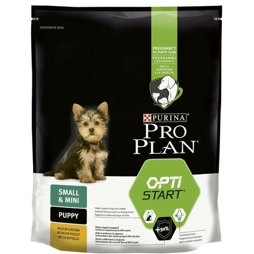 Сухой корм PRO PLAN для щенков мелких пород курицарис 700 г 1212₽