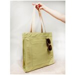 Сумка-шоппер эко-кожа/ Женская сумка на плечо - изображение
