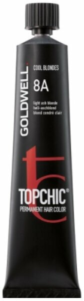 Goldwell Topchic - Краска для волос 8A светло-русый пепельный 60 мл.