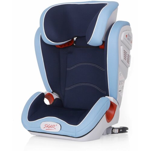 Автокресло Олимп isofix Гр.2-3 15-36кг син. SIGER