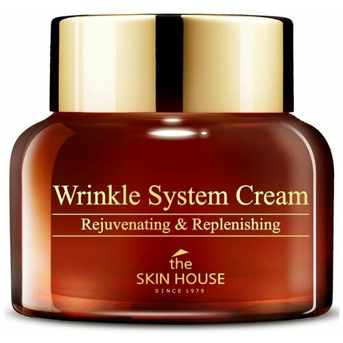 Восстанавливающий коллагеновый крем Wrinkle System Cream, THE SKIN HOUSE, 50мл, 8809080821190