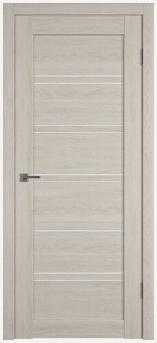 Изображение товара Атум Про 28 Дуб скандинавский Сатин белый 800*2000 (дверное полотно)