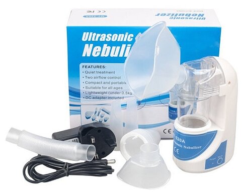 Компактный ультразвуковой ингалятор Ultrasonic Nebulizer (небулайзер) MY-520A