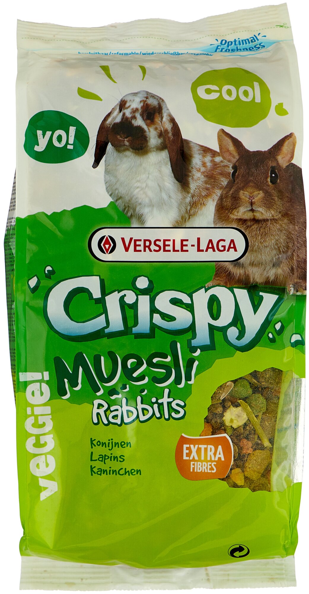 Корм для кроликов Versele-Laga Crispy Muesli Rabbits , 1 кг