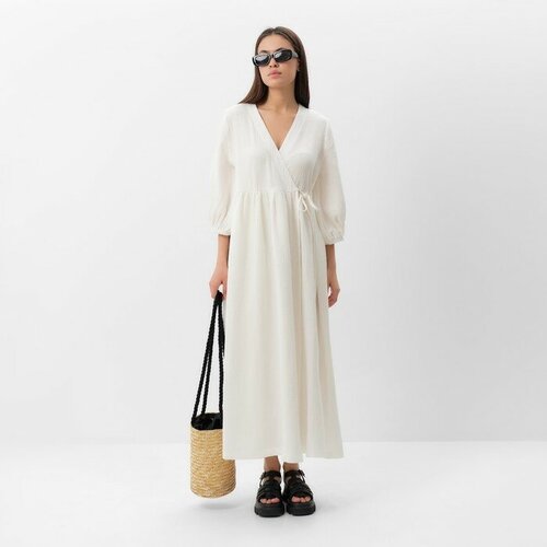 Платье MIST, размер 40/42, белый платье funday размер 40 42 белый