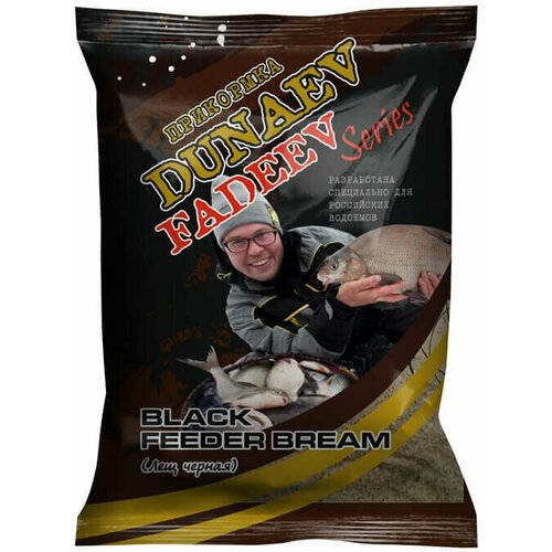 фото Прикормка "dunaev-fadeev" 1кг feeder bream black (чёрный лещ)