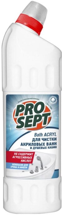 Средство для сантехники Prosept Bath Acryl д/чист акрил поверх и душ каб 1л