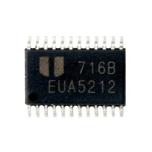 Микросхемы / Микросхема AUDIO AMP. EUA5212QIR1 TSSOP-24 stm32f042f6p6 stm32f042f6 tssop 20 microcontrolador único microcomputador