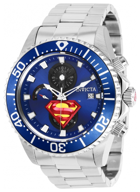 Наручные часы INVICTA DC Comics, серебряный