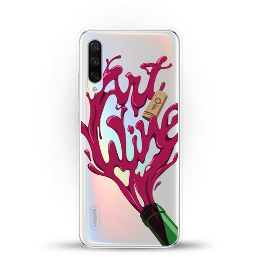 фото Силиконовый чехол art of wine на xiaomi mi cc9e andy & paul