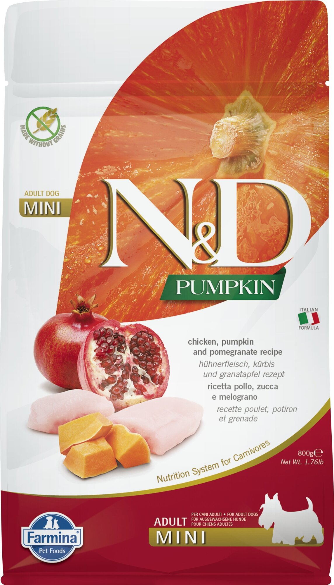     Farmina N&D Pumpkin, , ,  ,   800  (  )