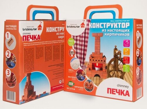 Изображение товара Конструктор-кирпичики Brickmaster Печка, 103 дет. 301