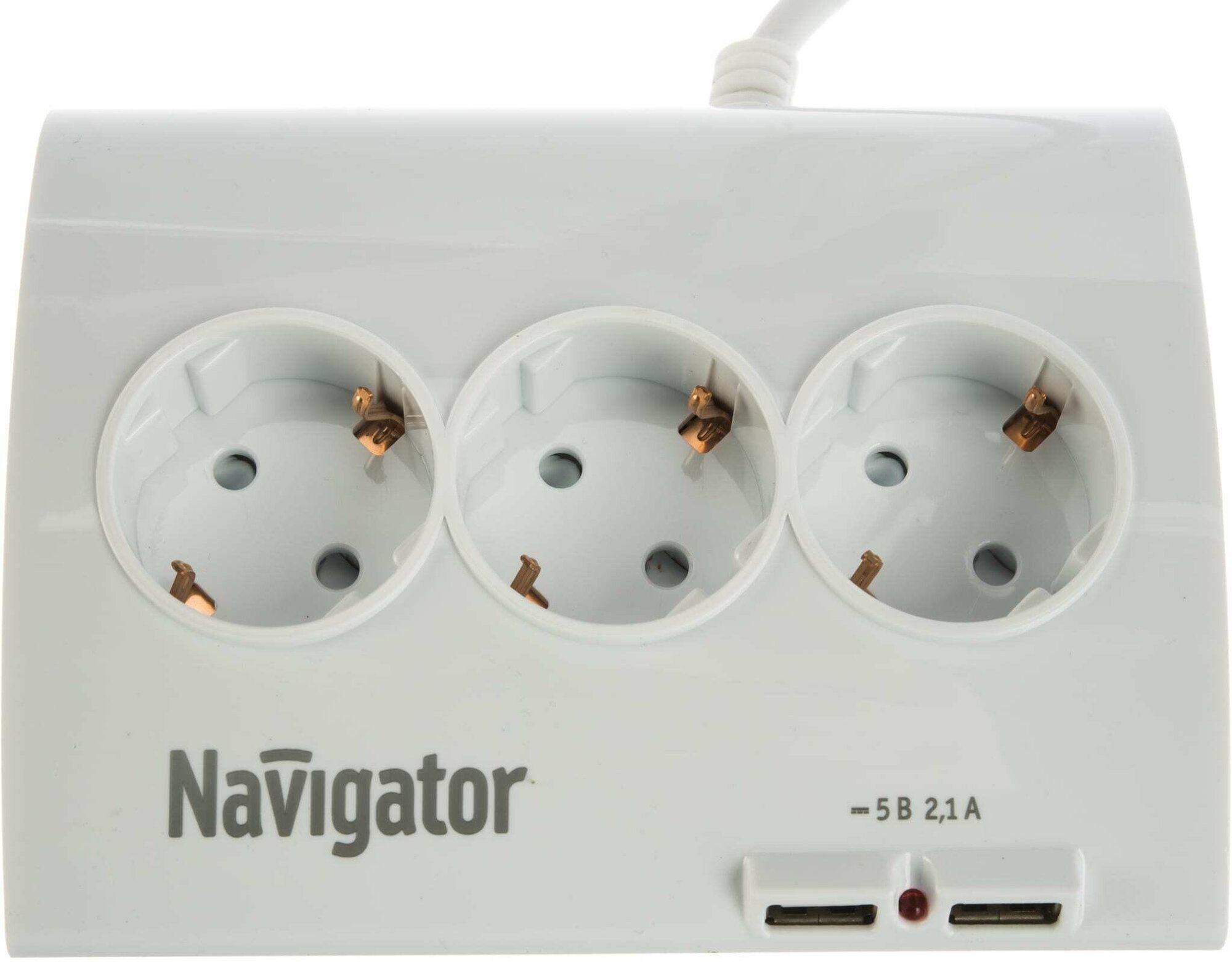 Удлинитель бытовой 5 гнезд, 1.8 м, USB разъем, Navigator, NPE-USB-05-180-ESC-3X1, 71544 - фотография № 14