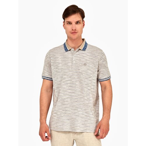 Поло Claudio Campione, размер 58, бежевый