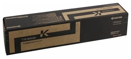Тонер-картридж Kyocera TK-8305K 1T02LK0NLC для TASKalfa 3051ci/3551ci/3050ci/3550ci (25 000 стр.) Black 25 000 стр. /1T02LK0NL0