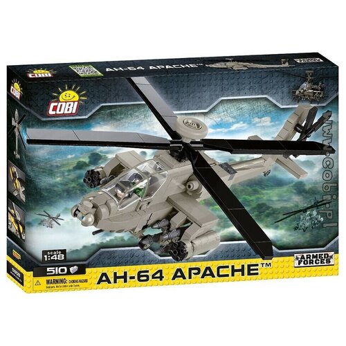 фото Cobi.конструктор арт.5808 "вертолет armed forces ah-64 apache" 510 дет. lego