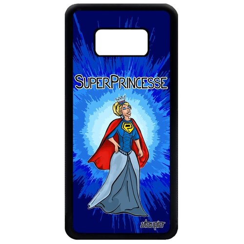 фото Чехол на мобильный samsung galaxy s8, "суперпринцесса" комичный смешной utaupia