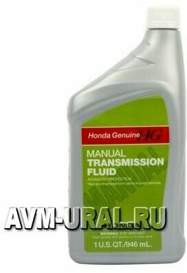 HONDA 087989031 Масло трансмиссионное синтетическое для МКПП MTF 0,946л