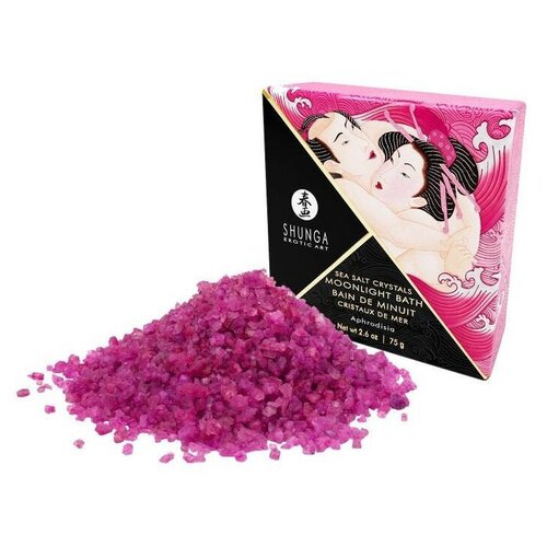 Соль для ванны Bath Salts Aphrodisia с цветочным ароматом - 75 гр розовый 2565₽