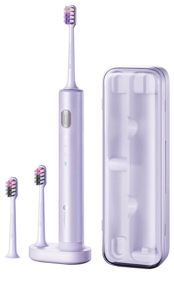 Звуковая электрическая зубная щетка DR.BEI Sonic Electric Toothbrush V12 сиреневая