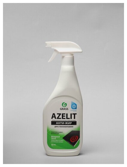 GRASS Azelit spray. Средство для очистки стеклокерамики, индукционных и керамических плит. Не оставляет разводов. 600 мл. - фотография № 16