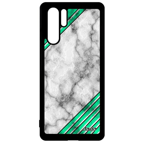 фото Чехол для телефонов huawei p30 pro, "уголок" текстура треугольник utaupia