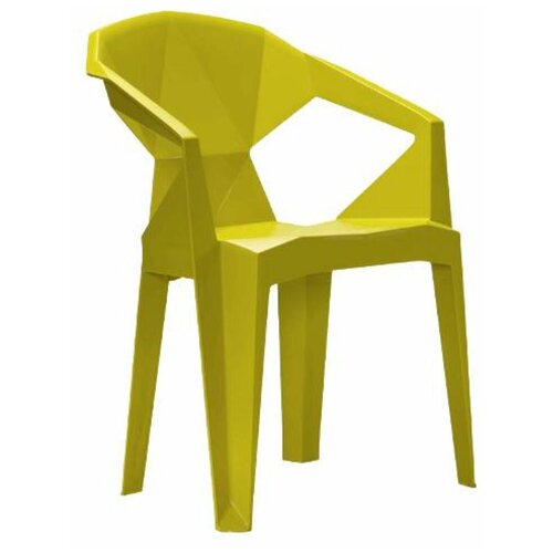 Стул садовый EPICA желтый для дачи дома Divan24 2849₽