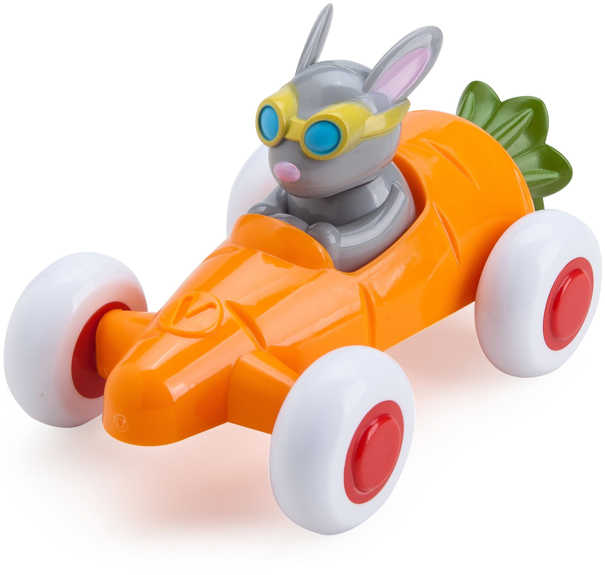 "Машинка-морковка" с фигуркой водителя "Зайчик" от Viking Toys