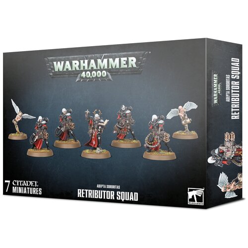 Набор пластиковых моделей Warhammer 40000 Adepta Sororitas Retributor Squad набор пластиковых моделей warhammer 40000 adepta sororitas celestian sacresants