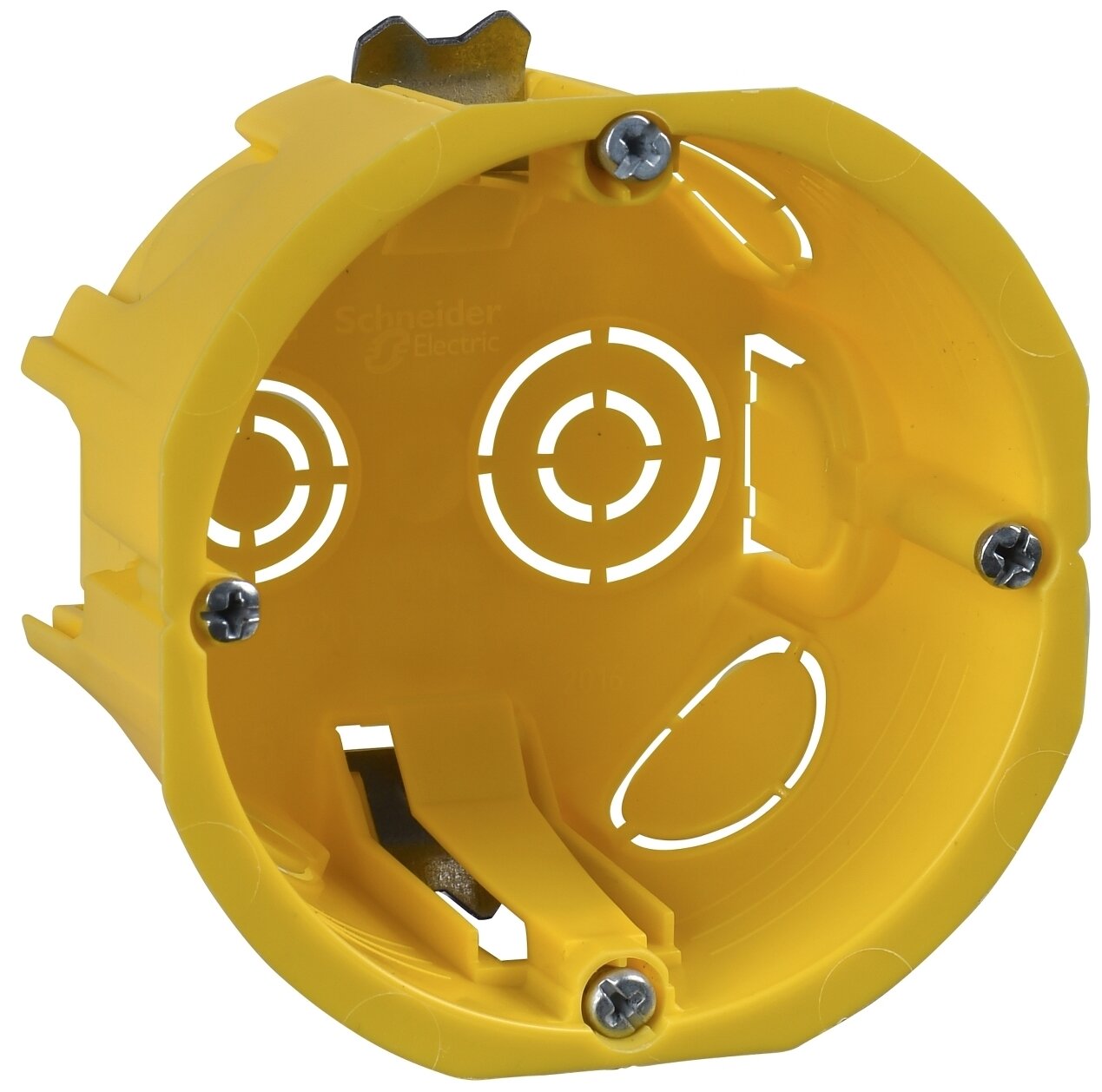 Подрозетник (скрытый монтаж) Schneider Electric IMT35150 71 46 мм желтый - фотография № 1