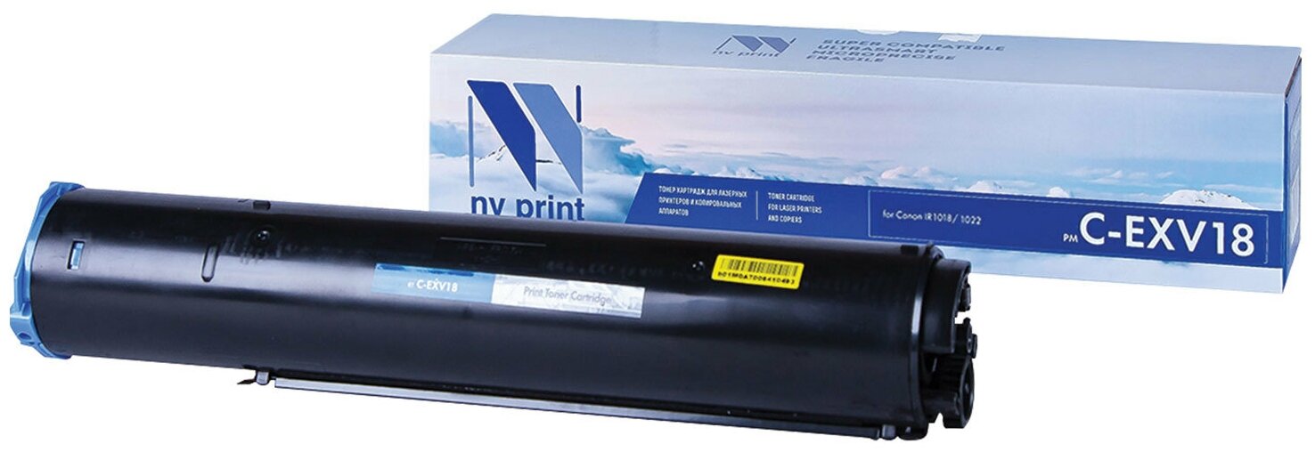 Тонер NV PRINT (NV-C-EXV18) для CANON iR-1018/1022/ 2020, 465 г, ресурс 8400 стр. /Квант продажи 1 ед./