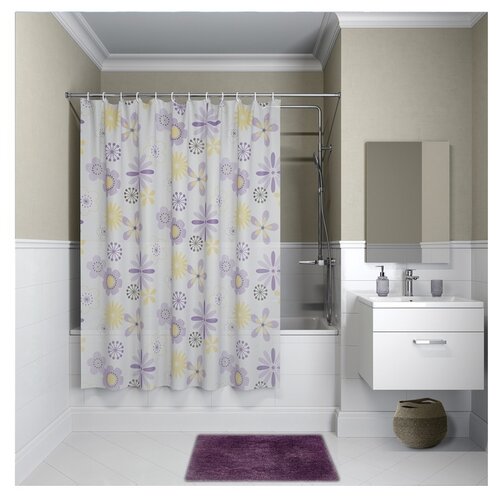 фото Штора для ванной комнаты iddis peva p03pv11i11 180х180 см