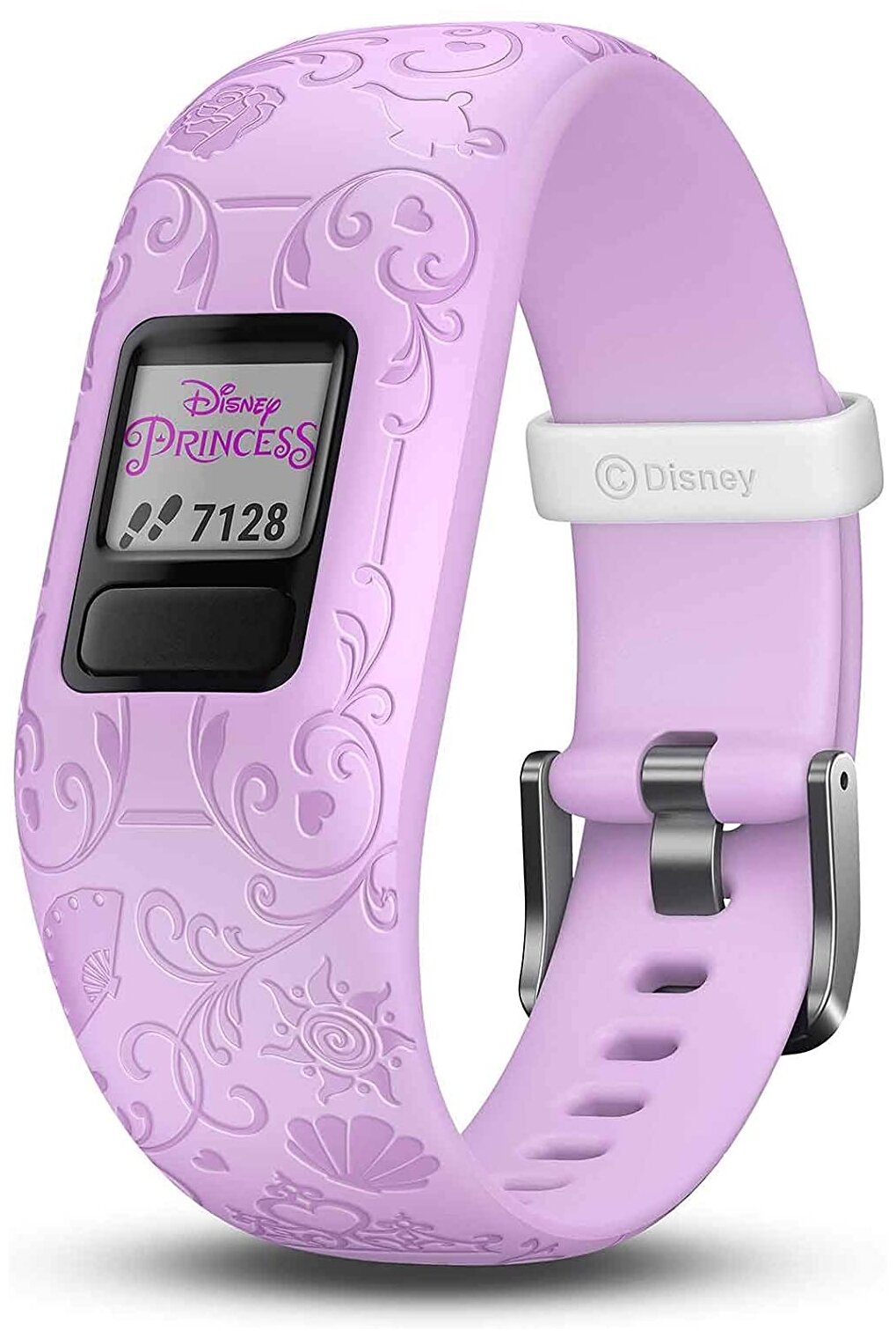 Умные детские часы Garmin Vivofit Jr. 2 Disney Princess, Purple (Фиолетовый)