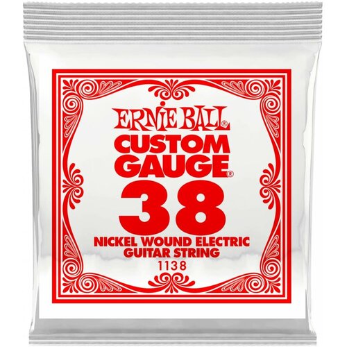 ERNIE BALL 1138 Nickel Wound .038 - Струна одиночная для электрогитары